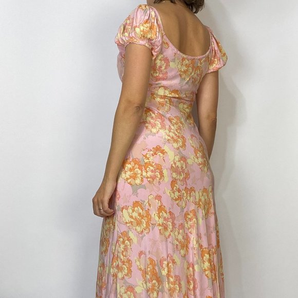 ASTR The Label Floral MILKMAID Slip Dress! Small - Picture 2 of 7